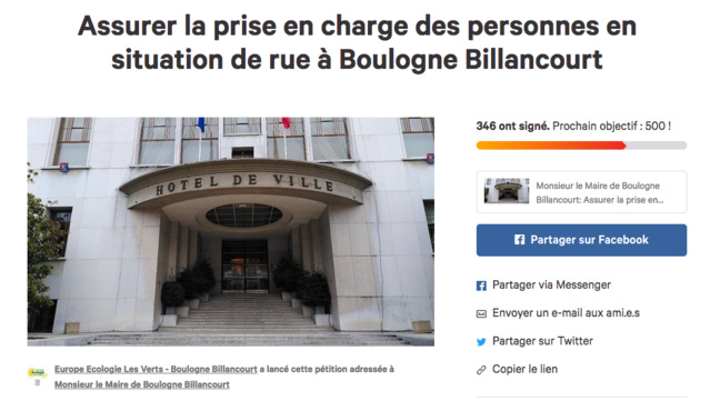 [COVID19] Une pétition pour loger les sans-abris pendant le confinement