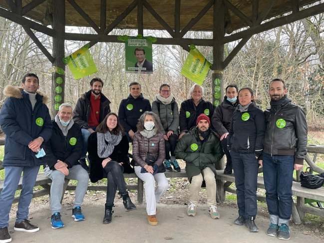 Lancement du comité de soutien Jadot 2022