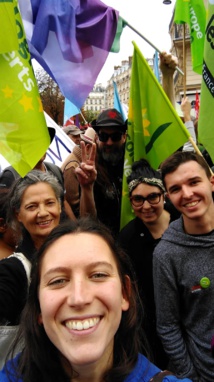 Marche du 16 : les écolos étaient présent·es !