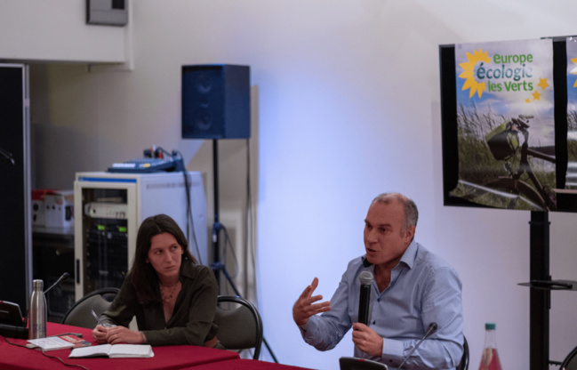 Gros succès pour notre 1er café écolo de l'année, avec François Gemenne Gros succès pour notre 1er café écolo de l'année, avec François Gemenne