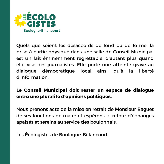 Communiqué suite au conseil municipal du 13 mars 2025