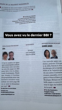 Notre tribune censurée dans le BBI de janvier 2026 Notre tribune censurée dans le BBI de janvier 2026
