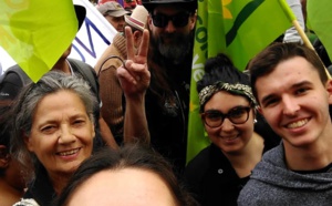 Marche du 16 : les écolos étaient présent·es !