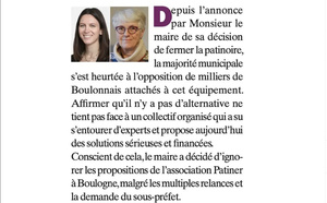 Patiner à Boulogne - une question de démocratie